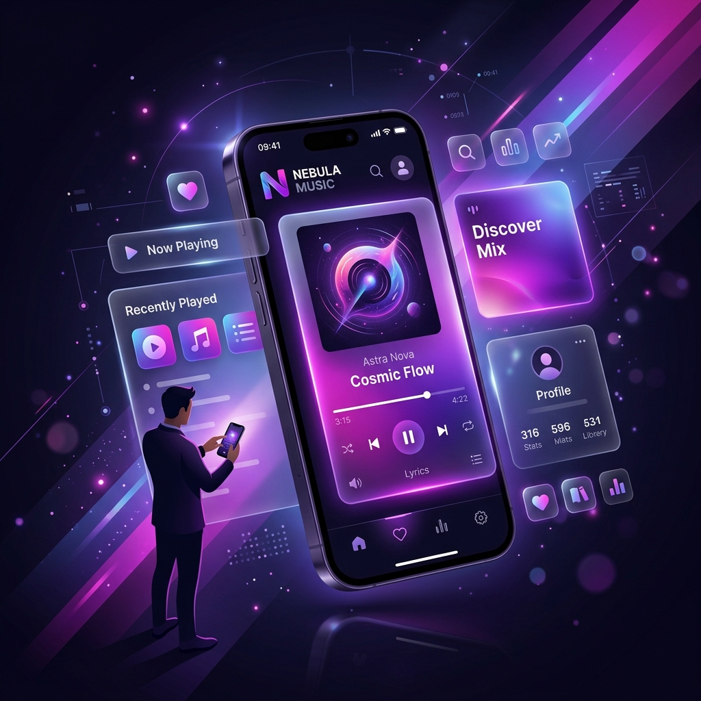 Dark Mode & Glassmorphism: Inside DevinBook’s Premium Design Philosophy